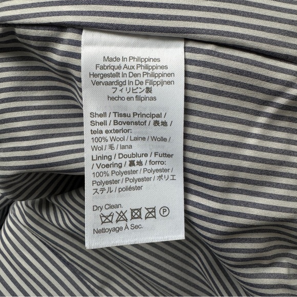 J. Crew Bristol blazer in graphite herringbone wool - Picture 11 of 12